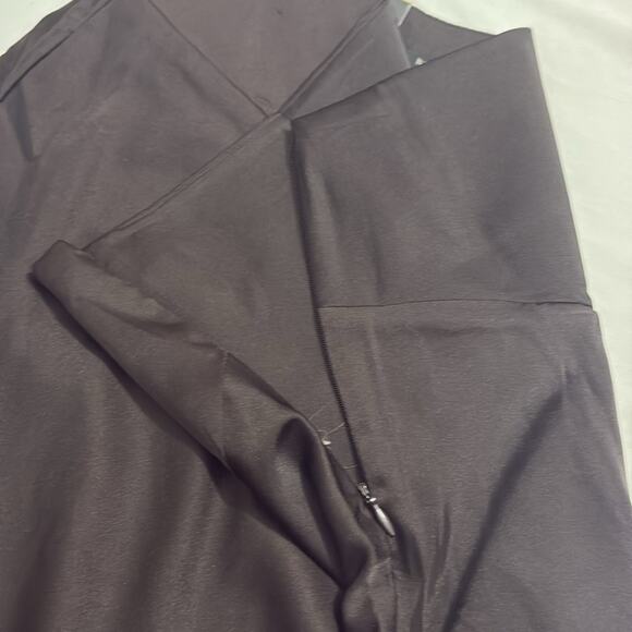 NWT Banana Republic Brown Satin Dainty Office Career Minimalist Skirt 2 Chic - Picture 4 of 8